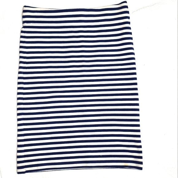 Madewell striped ponte skirt - Picture 2 of 8